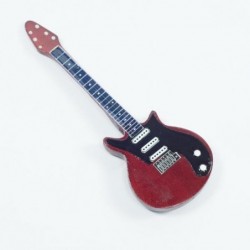 Guitar shaped fridge magnet...