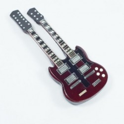 Guitar shaped fridge magnet...