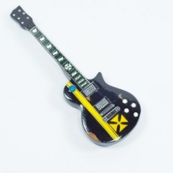 Guitar shaped fridge magnet...