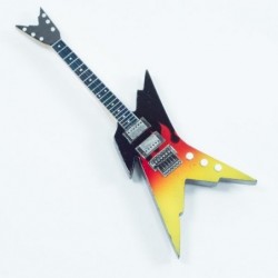 Guitar shaped fridge magnet...