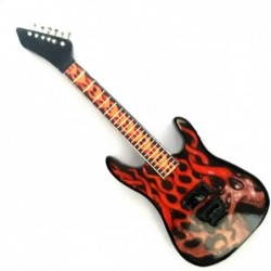 Guitar shaped fridge magnet...