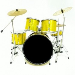 Mini Drum Set Replica for...