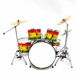 Mini Drum Set Replica for...