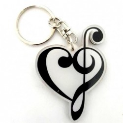 Acrylic Music shaped Notes...