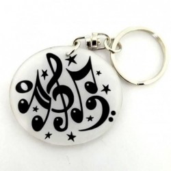 Acrylic Music shaped Notes...