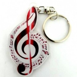 Acrylic Music shaped Notes...