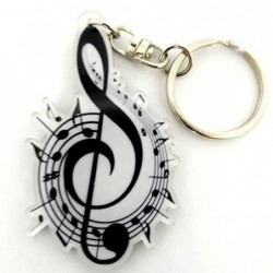 Acrylic Music shaped Notes...