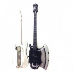 Stainless Guitar Shaped Pin