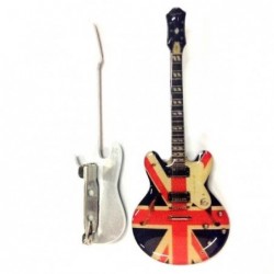 Stainless Guitar Shaped Pin